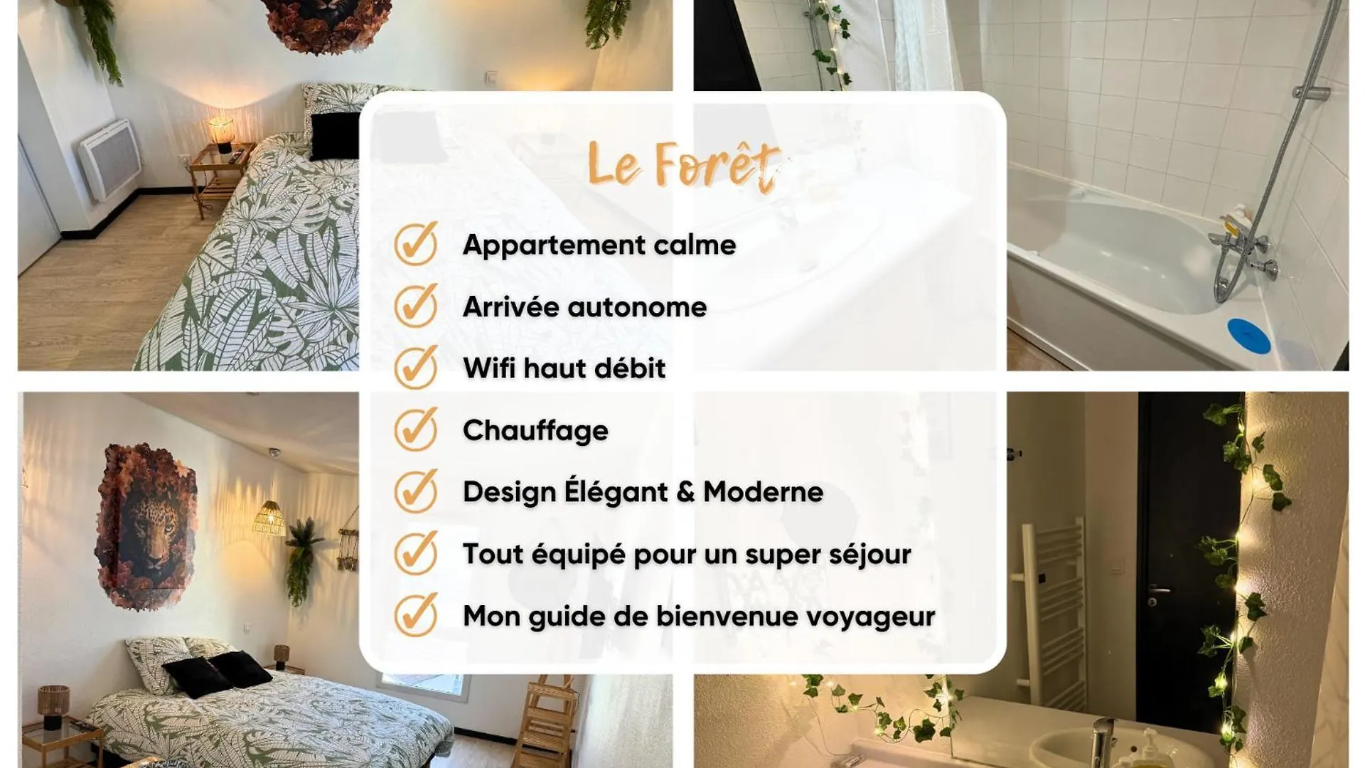 Jungle - Vue - Clim - Wifi Appartement Lourdes