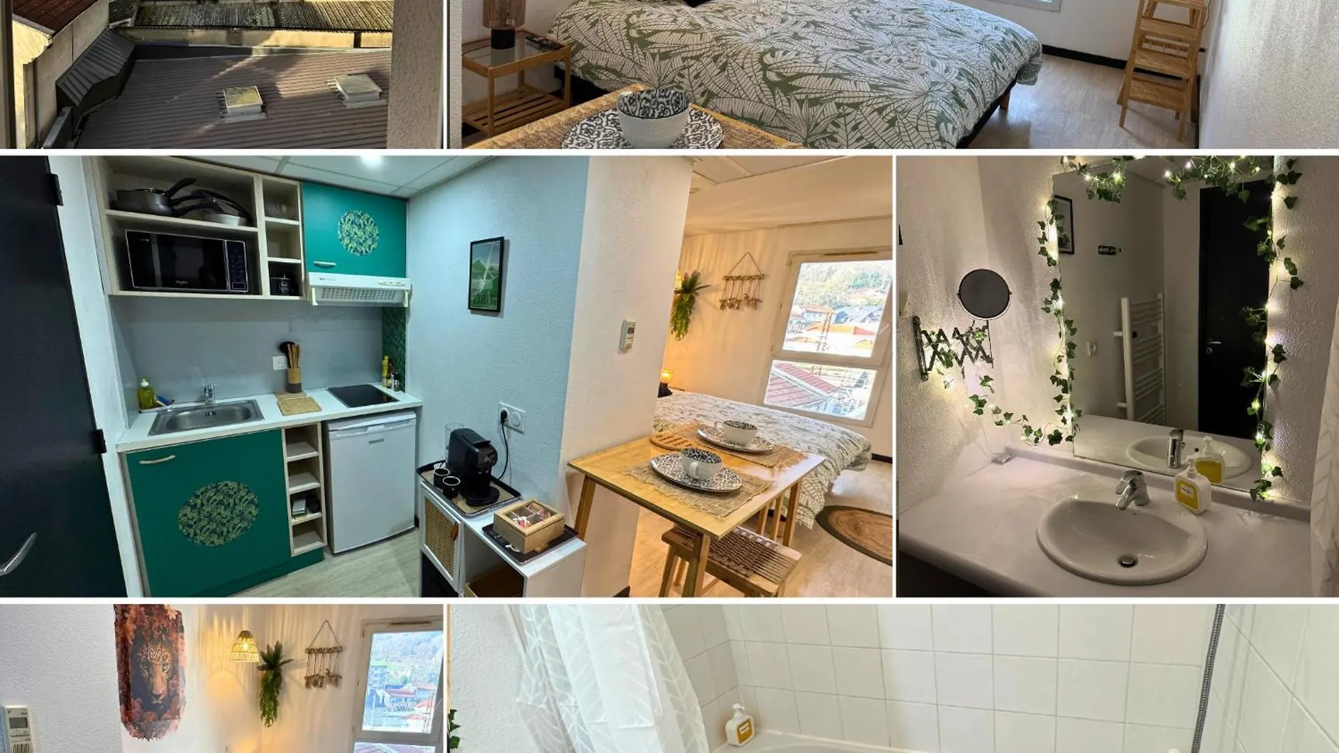 Jungle - Vue - Clim - Wifi Appartement Lourdes